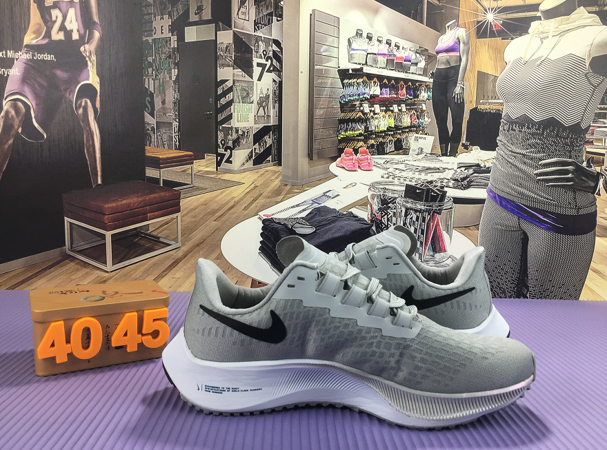 2020 Nike Air Zoom Pegasus 37 Grey Black Running Shoes